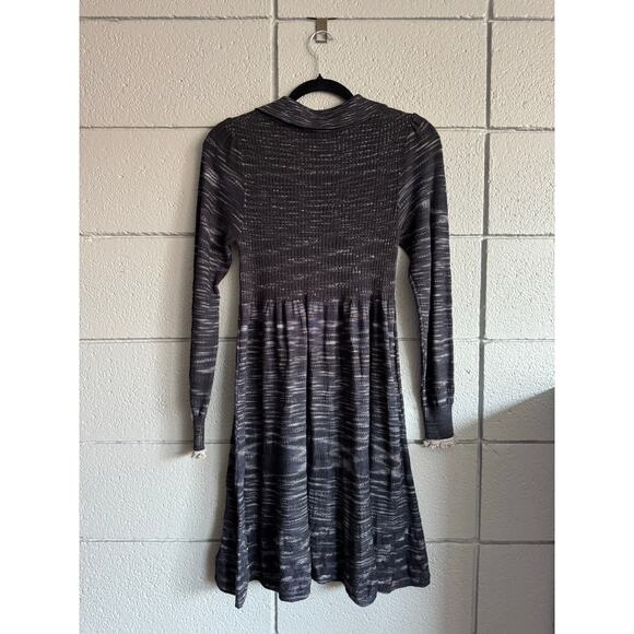 Women's Free People Bohemian Lagenlook Rain or Shine Sweater Dress size S - Picture 4 of 5
